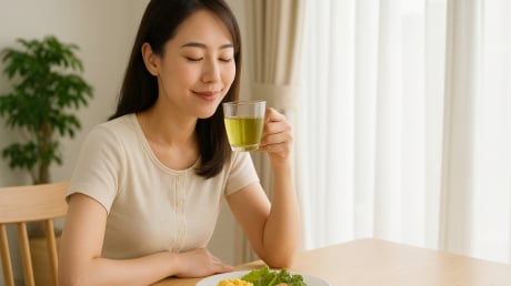 Uống chè xanh đúng 'khung giờ vàng', gan sạch – da đẹp – ngủ ngon bất ngờ