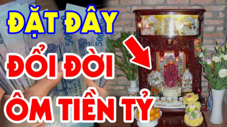3 dấu hiệu trên bàn thờ điềm báo Ăn Lộc Tổ Tiên: Chuẩn bị phát tài, tiền vào như nước