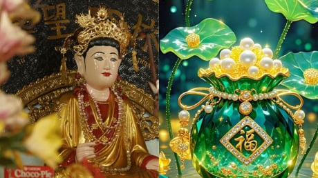 3 tuổi được Thánh Mẫu che chở, Dát vàng Phủ Bạc, hết tiền lại có, không Giàu Sụ cũng không sợ đói khổ