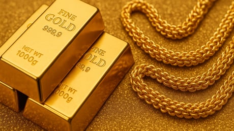 Bảng giá vàng 9999 24K 18K SJC DOJI PNJ hôm nay 21/6/2025