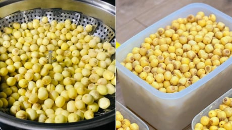 Mẹo bảo quản hạt sen cả năm vẫn tươi ngon, vàng óng, không bị sượng