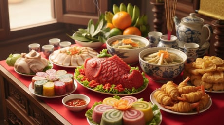 Mâm cỗ cúng ông Công ông Táo: Gợi ý thêm món mới đẹp mắt, vẫn giữ trọn hương vị truyền thống