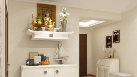 Vì sao không nên dùng bàn thờ màu trắng?