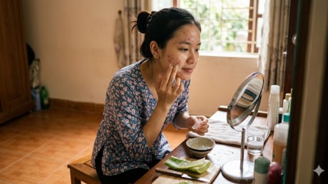 5 mẹo trị mụn ẩn bằng nha đam tại nhà: Da mịn màng chỉ sau 7 ngày