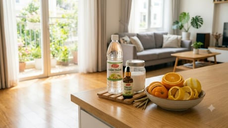 Chỉ cần thêm một nguyên liệu khi lau nhà, kiến và gián có thể ít xuất hiện hơn hẳn