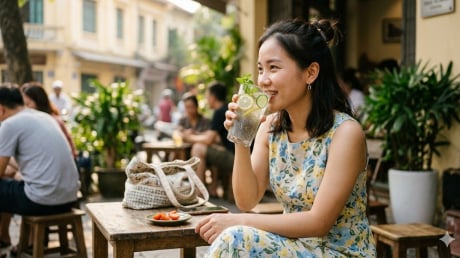 Uống nước hạt chia vào 2 khung giờ vàng này: Mỡ bụng tiêu biến, da sáng mịn bật tông