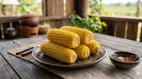 Luộc ngô đừng dại bóc sạch vỏ: Thêm 2 thứ rẻ tiền này, ngô ngọt lịm, dẻo thơm gấp đôi ngoài hàng