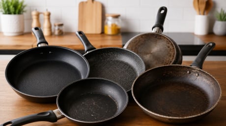 Những dấu hiệu cho thấy chảo chống dính nên được thay mới, đừng cố dùng mà hại nhiều hơn lợi