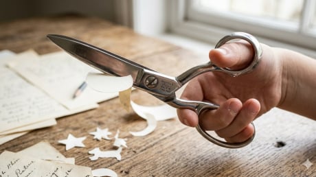 Nhiều người dùng kéo mỗi ngày nhưng không biết: Vì sao 2 vòng tay cầm lại khác kích thước?