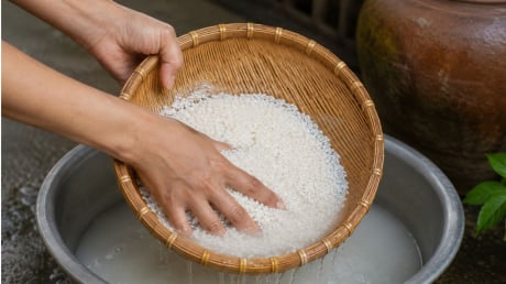 Vo gạo tưởng đơn giản hóa ra không: Vo sai cách âm thầm giữ độc tốt và làm cơm kém ngon