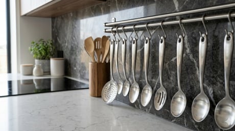 Vì sao muỗng inox luôn có một lỗ nhỏ ở cán? Không phải để treo cho đẹp