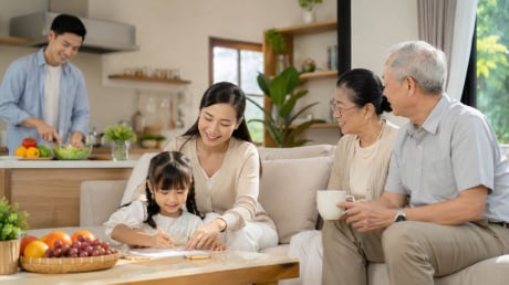 Trong nhà có người phụ nữ mang 3 đặc điểm này, con cháu thường được hưởng phúc, dễ thành đạt