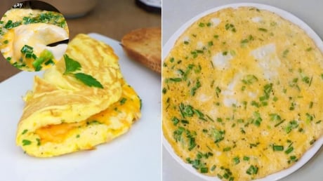 Rán trứng thêm vài giọt này vào: Trứng ngon, phồng xốp nở gấp đôi