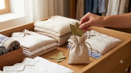 Vì sao nhiều gia đình để vài chiếc lá nguyệt quế trong tủ quần áo? Công dụng khiến nhiều người thích thú