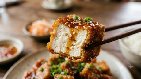 Cách làm đậu hũ chiên giòn sốt mặn ngọt, món ăn ai cũng mê cho bữa cơm gia đình