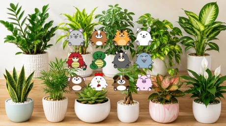 Gợi ý chọn cây cảnh phong thủy phù hợp cho từng con giáp để hút tài lộc, tạo không gian sống hài hòa
