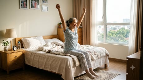 Người sau 50 tuổi nên chú ý điều này khi ngủ dậy, nhiều người vẫn vô tình bỏ qua
