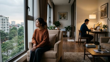Nhiều ông chồng chỉ hiểu giá trị của vợ khi cô ấy chọn im lặng