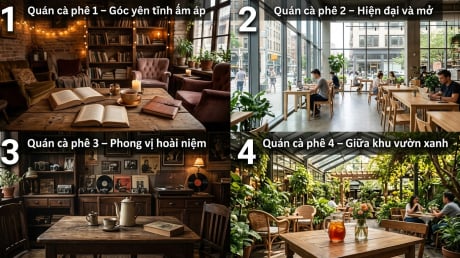 Chọn một quán cà phê để xem bạn sẽ gặp ai trong thời gian tới