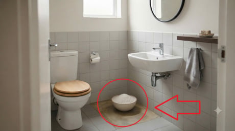 Vì sao nên đặt 1 bát muối trắng trong nhà vệ sinh?