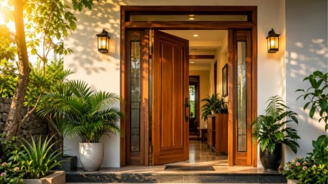 Người xưa nhắc: Đừng để cửa chính phạm 4 lỗi này, tài lộc dễ hao, nhà ở cũng kém thuận