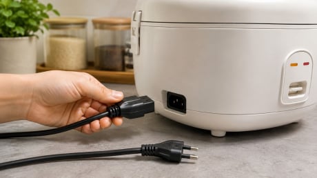 Thường xuyên rút dây cắm điện ra khỏi nồi cơm có làm nhanh hỏng hơn không?