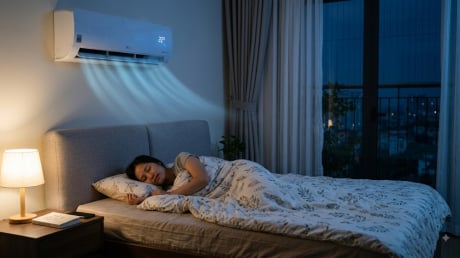 Ngủ bật quạt hay máy điều hòa tốt cho sức khỏe hơn? Bác sĩ chỉ ra sai lầm 90% người Việt mắc phải