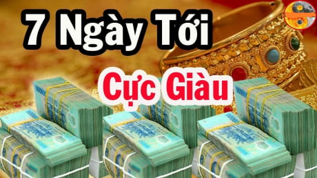 3 con giáp đỏ nhất trong 7 ngày tuần mới: Trúng Số giải đặc biệt giàu to