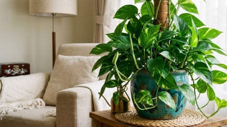 Người thuộc 3 mệnh này trồng cây trầu bà, tài lộc nhân đôi