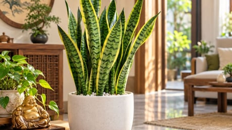 Cây lưỡi hổ cực tốt phong thủy cho người tuổi này, mệnh này: Đặt đúng chỗ càng thêm vượng khí