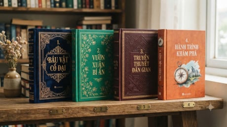 Chọn 1 quyển sách bạn muốn mở ra sẽ nói lên công việc phù hợp với bạn