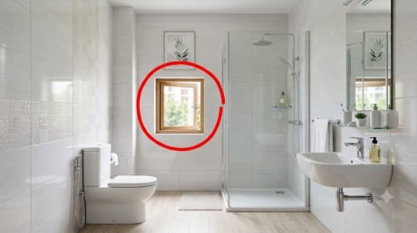 Có nên làm cửa sổ trong nhà vệ sinh?