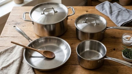 Cảnh báo quan trọng đối với gia đình đang sử dụng nồi inox, chảo inox