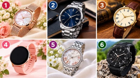 Chọn 1 chiếc đồng hồ đeo tay bạn ấn tượng nhất