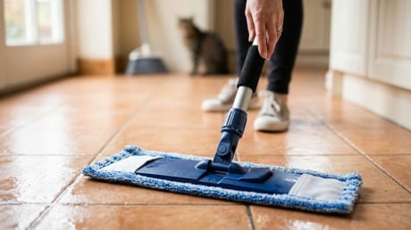 Cách xử lý mùi tanh sau khi lau nhà