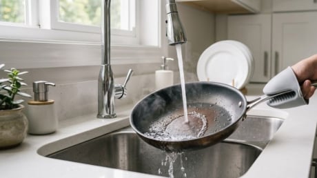 3 sai lầm khiến chảo chống dính nhanh hỏng, vừa mua đã bong tróc, cong vênh