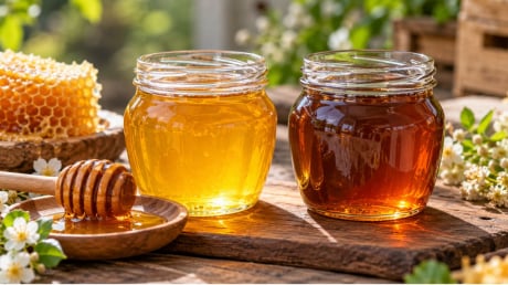 Mật ong chuyển từ màu vàng sang nâu sậm vì sao, có nên dùng tiếp?