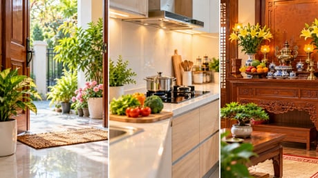 Cửa nhà sạch sẽ, vận tiền dễ hanh thông: 3 nơi này mà bẩn là Tài Lộc dễ đi
