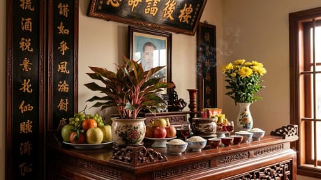 3 loại cây đặt lên bàn thờ: Cây càng xanh người càng giàu có