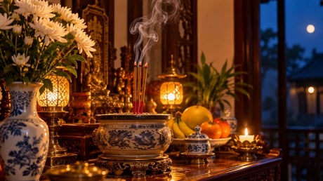 Vì sao dân gian nói không nên thắp hương buổi tối?