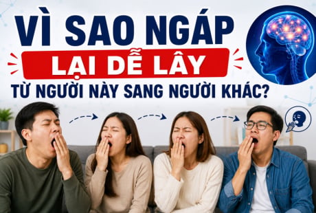 Vì sao ngáp lại dễ lây từ người này sang người khác?