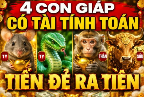 36 giờ tới, 4 con giáp nhận tin tốt về Tiền