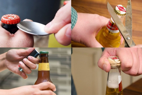 Không cần dụng cụ vẫn bật nắp chai bia dễ dàng: 5 cách đơn giản ai cũng làm được