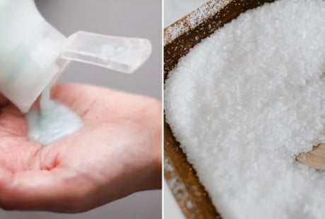 Trộn muối với dầu gội đầu, giải quyết vấn đề cả nam và nữ đều gặp trong mùa hè