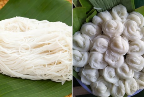 Mua bún hãy nhìn vào điểm này, biết loại nào là bún sạch, loại nào nhiễm hóa chất