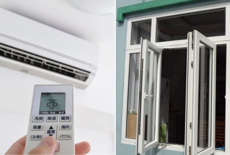 Tại sao đóng kín cửa bật điều hòa lại không tốt?