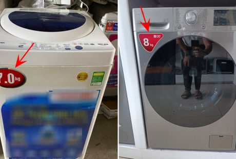 Máy giặt ghi 7kg, 8kg, 10kg là khối lượng quần áo khô hay ướt? Ý nghĩa thật của con số này, ít người biết