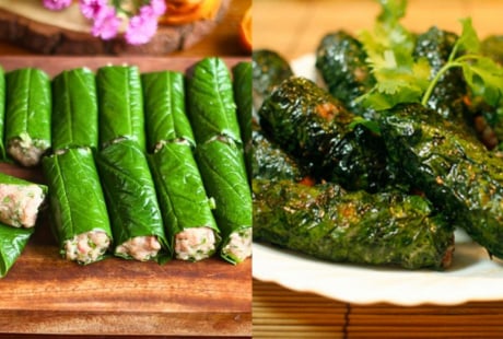 Mẹo rán Chả Lá Lốt giữ màu xanh, thịt thơm ngon