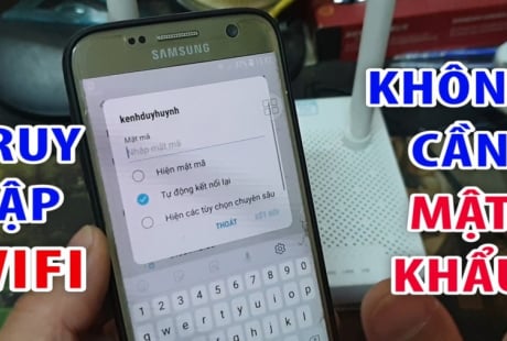 Ấn nút này trên điện thoại: Ngồi đâu cũng vào wifi thỏa mái, không cần hỏi mật khẩu