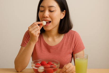 Vải thiều: Bí quyết tận hưởng trái ngọt mùa hè mà không lo nóng trong người